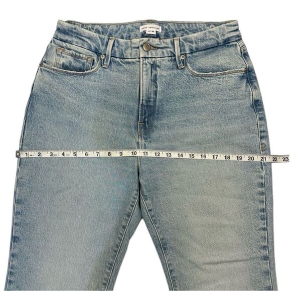 GOOD GIRLFRIEND HIGH WAIST STRAIGHT LEG JEANS IN BLUE683 - Picture 7 of 8